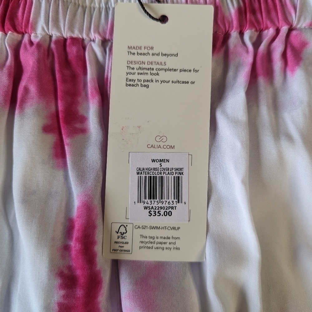 High Rise Cover Up Short Calia S - Picture 4 of 9